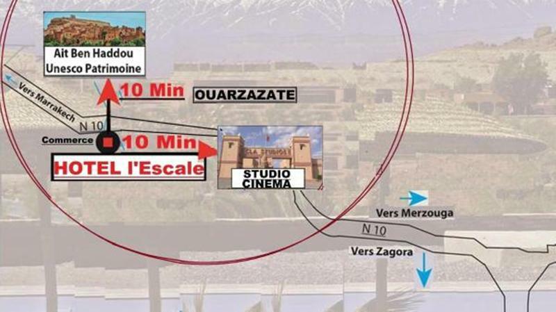 Lescale De Ouarzazate Hotel Tazentoute Buitenkant foto